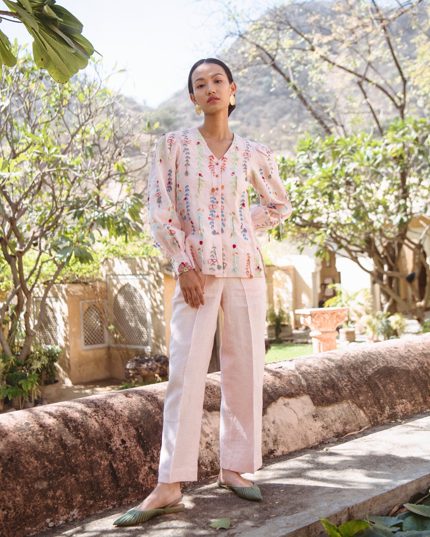 Blossom Overlay Shirt
